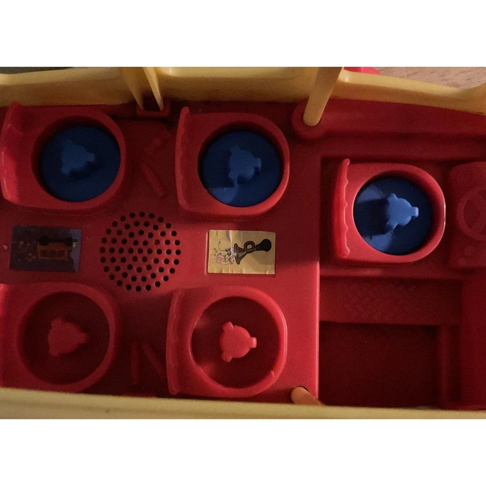 2013 Fisher Price Little People‎ Musical School Bus, Yellow, Tested And Works